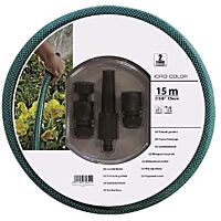 Idro color manguera + accesorios 15 m