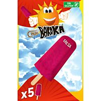 Bakoka helado de agua sabor fresa 5 x 95 ml