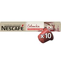 Nescafé farmers origins café Colombia descafeinado 10 cápsulas