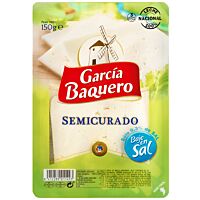 García Baquero queso mezcla tierno bajo sal lonchas 150 g