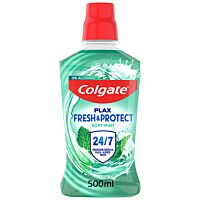Colgate Plax Soft Mint enjuague bucal protección 24 h antibacteriano 500 ml