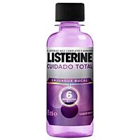 Listerine enjuague bucal total care 80 ml