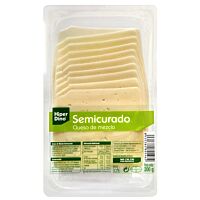 HiperDino queso semicurado lonchas 200 g