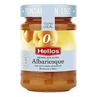 Helios mermelada extra sabor albaricoque sin azúcares añadidos 280 g