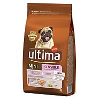 Ultima perro mini adulto salmón 1,25 kg