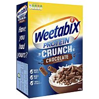 Weetabix cereales con proteína crunch y chocolate 450 g