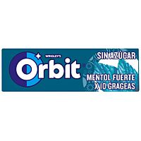 Orbit chicles sabor menta fuerte 10 ud
