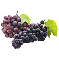 Uva negra o roja al peso