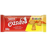 Nestlé extrafino tableta de chocolate y galletas Dinosaurus 84 g
