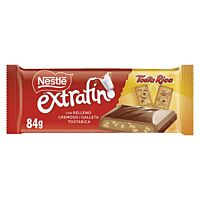 Nestlé extrafino tableta de chocolate y galletas TostaRica 84 g