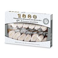 1880 polvorónes de almendra 0 % azúcares añadidos 280 g