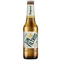 Tropical cerveza sin filtros 33 cl