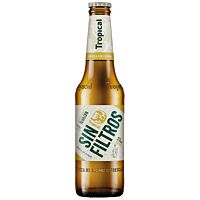 Tropical cerveza sin filtros 33 cl