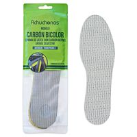 Plantilla carbón bicolor talla única