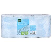 HiperDino papel higiénico compacto 3 capas 8 ud