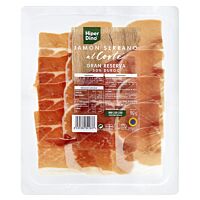 HiperDino jamón serrano 50 % duroc 90 g