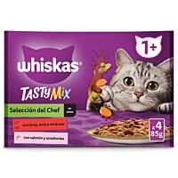Whiscas gato chef choice 4 x 85 g
