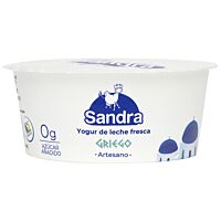 Sandra yogur griego natural 125 g