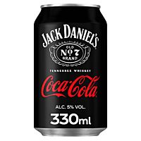 Jack Daniels whisky con Coca-Cola 300 ml