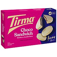 Tirma chocosandwich blanco con nata 218 g