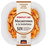 Argal pontutoke macarrones boloñesa 260 g