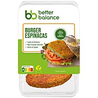 Better balance burger espinacas 160 g