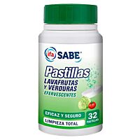 Ifa pastillas higienizante fruta y verdura 32 ud
