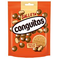 Conguitos con galleta digestive y chocolate y leche 120 g