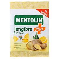Mentolin plus caramelo jengibre sin azúcar 90 g