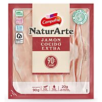 Campofrio Naturarte jamón cocido 90 g