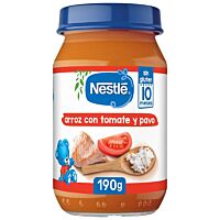 Nestlé tarrito de arroz con tomate y pavo 190 g