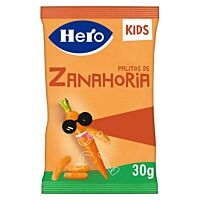Hero snack palitos de zanahoria 30 g