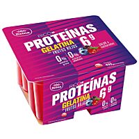 Reina gelatina de frutos rojos 4 x 100 g