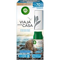 Air Wick ambientador automático aparato + recambio oasis turquesa 250 ml