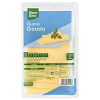 HiperDino queso gouda lonchas 150 g