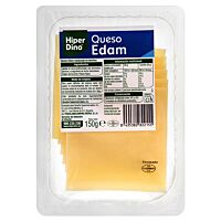 HiperDino queso edam lonchas 150 g