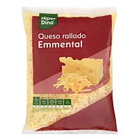 HiperDino queso rallado emmental 200 g
