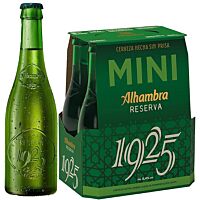 Alhambra cerveza reserva 1925 mini 6 x 22,5 cl