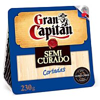 Gran Capitán  cuña semicurado cortaditas 230 gr