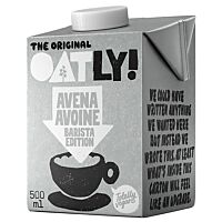 Oatly bebida de avena barista 500 ml