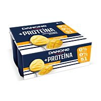 Danone proteína sabor mango 4 x 105 g