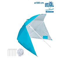 Sombrilla cortaviento 4/c upf +50 c/exp 180 cm