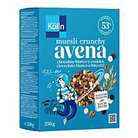 Kölln muesli con chocolate blanco y cookie 250 g
