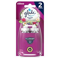 Glade ambientador s&s recambio relax zen duplo 18 ml