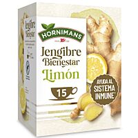 Hornimans infusión jengibre y limón 15 ud