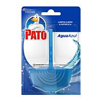 Pato limpiador bloc agua azul 1 ud