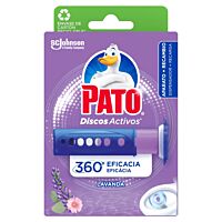 Pato limpiador Wc discos activos aparato + recambio lavanda 36 ml