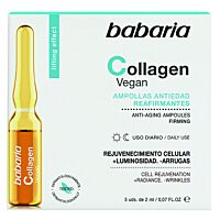 Babaria ampollas colageno vegano 5 x 2 ml