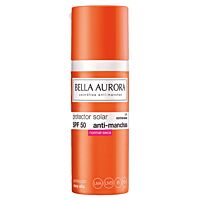 Bella Aurora crema solar SPF50 piel seca 30 ml