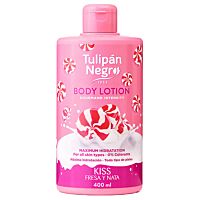 Tulipán Negro loción corporal fresa y nata 400 ml TULIPAN NEGRO